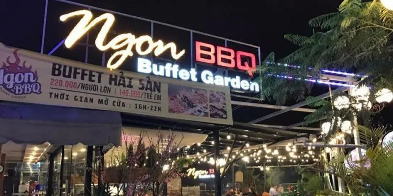 Ngon BBQ – Buffet Garden nướng ngon