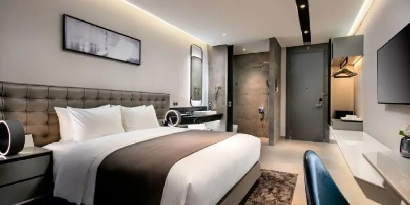 Phòng nghỉ tiện nghi, hiện đại