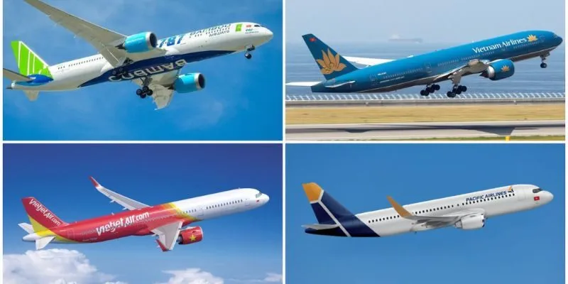 So sánh các hãng hàng không Việt Nam: 4 thương hiệu lớn nhất hiện nay